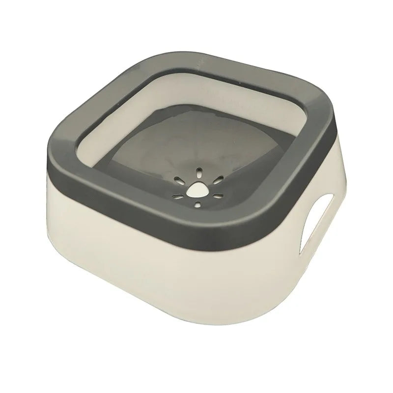 Anti-Splash Pet Water Bowl with 1L Capacity – No Spill Dog and Cat Water Bowl for Clean Drinking