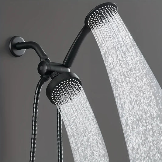AquaFlow Shower Set | High-Pressure Handheld with Long Hose