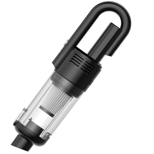 Aspirateur à main sans fil puissant 19 000 Pa avec quadruple filtration et éclairage LED – Nettoyage maison et voiture