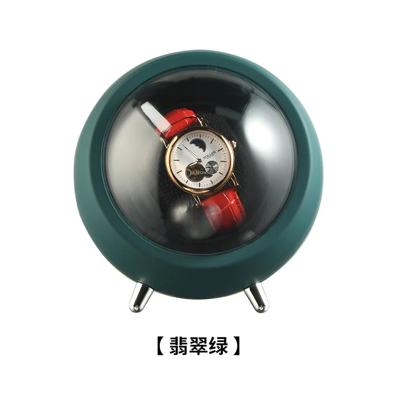 Automatic Watch Winder Box with USB Power – Elegant Rotating Stand for Mechanical Watches