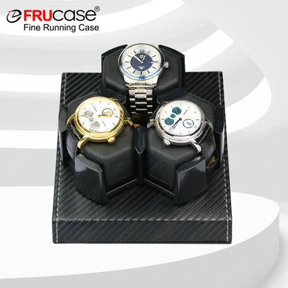 Automatic Watch Winder for 3 Watches with USB Power and Multiple Rotation Settings
