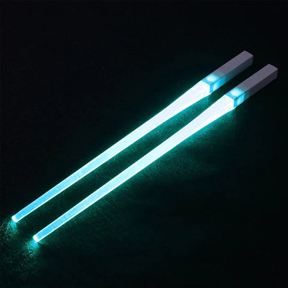 Baguettes lumineuses LED en forme de sabre laser – Ustensiles amusants pour enfants
