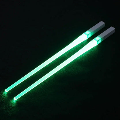 Baguettes lumineuses LED en forme de sabre laser – Ustensiles amusants pour enfants