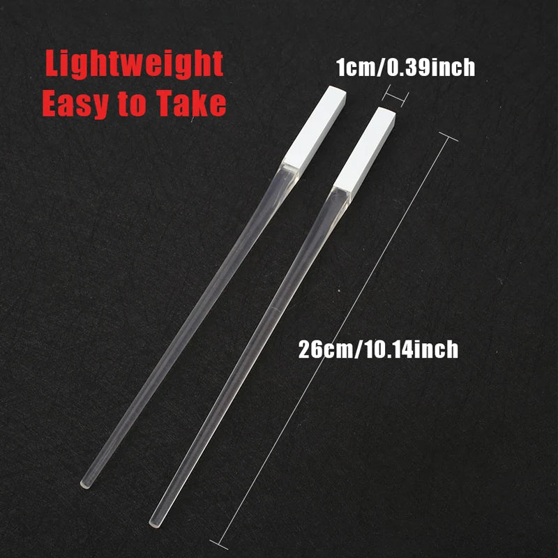 Baguettes lumineuses LED en forme de sabre laser – Ustensiles amusants pour enfants