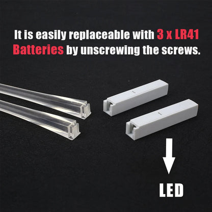 Baguettes lumineuses LED en forme de sabre laser – Ustensiles amusants pour enfants