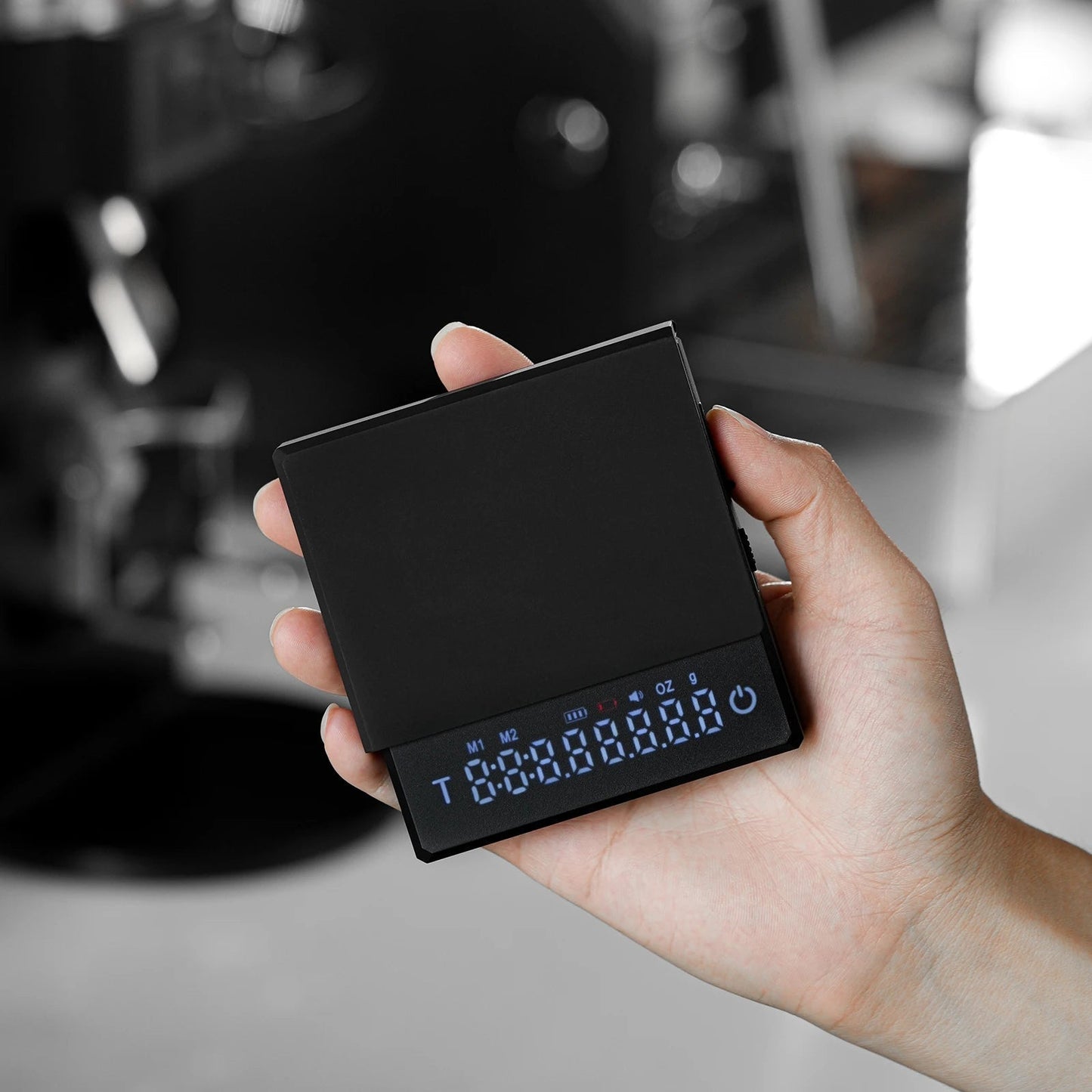 Balance à café numérique rechargeable avec minuterie - précision 0,1 g