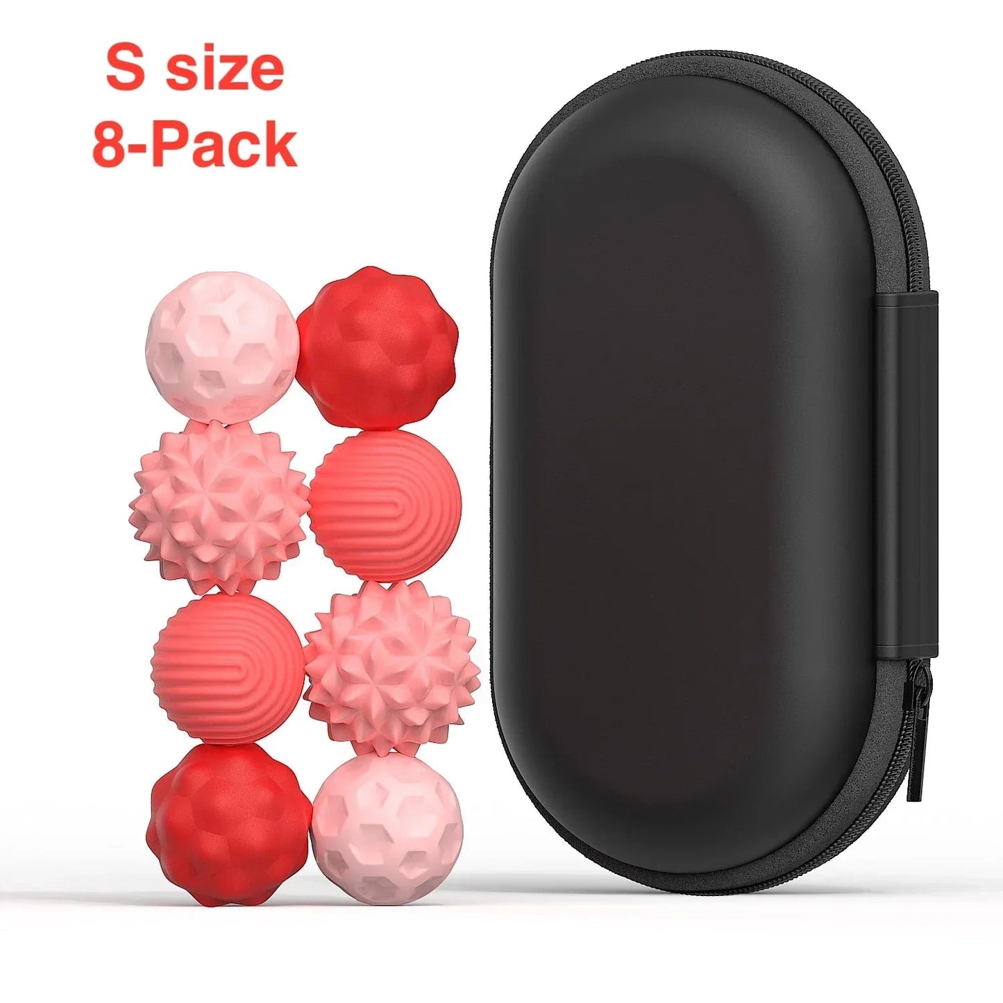 Compact Silicone Magnetic Sensory Balls for Stress Relief – Anti-Anxiety Toy for Adults