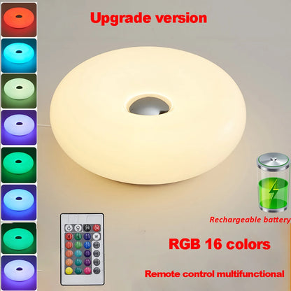 Bamboo Table Lamp | USB Plug, Touch Control