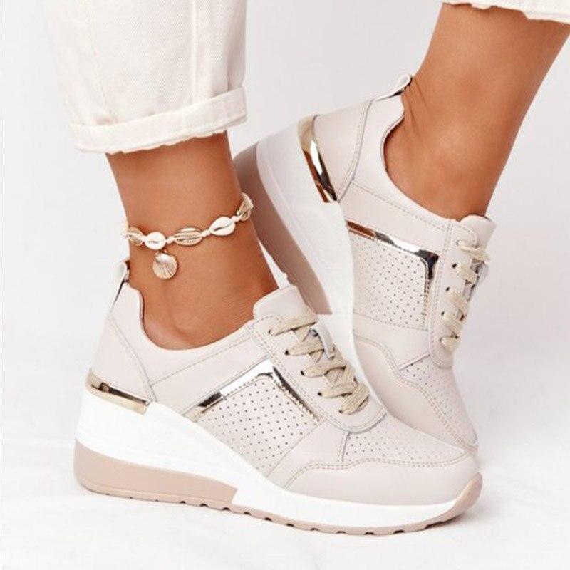 Elegant Breathable Fabric Sneakers – Optimal Comfort and Support for Everyday