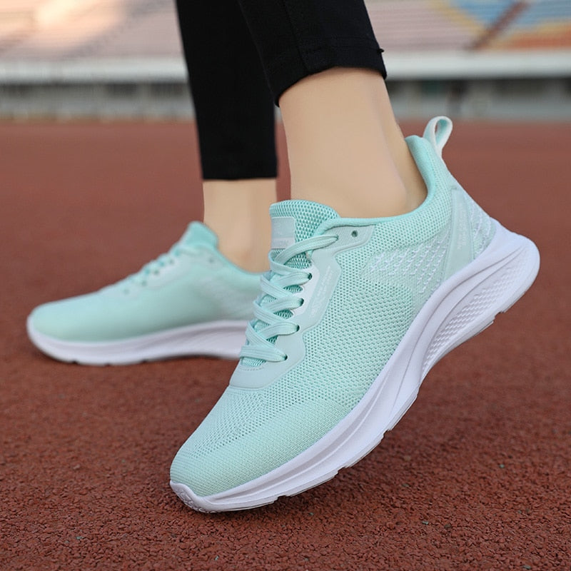 Breathable Lightweight Women's Sneakers – Classic Design for Daily Use and Optimal Comfort