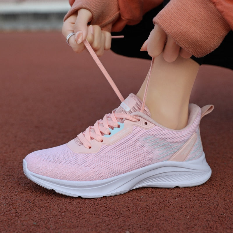 Breathable Lightweight Women's Sneakers – Classic Design for Daily Use and Optimal Comfort