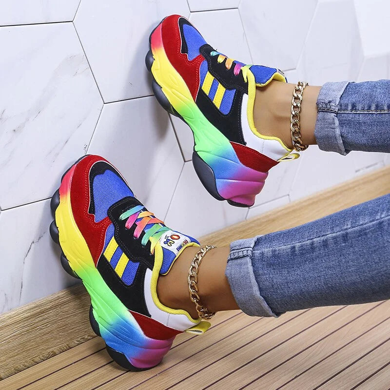 Lightweight Sneakers with Arch Support and Gel Cushioning – Optimal Comfort and Spacious Toe Box