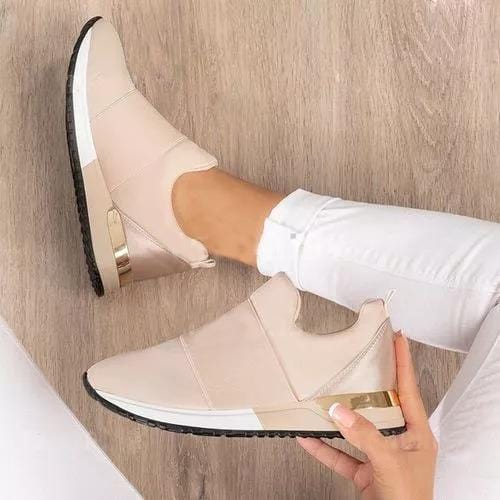 Lightweight Women's Orthopedic Sneakers with Cushioned Sole and Elegant Design for Daily Comfort