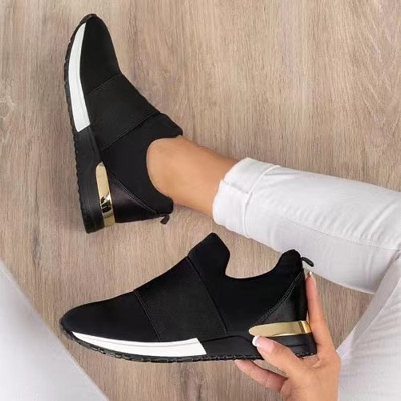 Lightweight Women's Orthopedic Sneakers with Cushioned Sole and Elegant Design for Daily Comfort