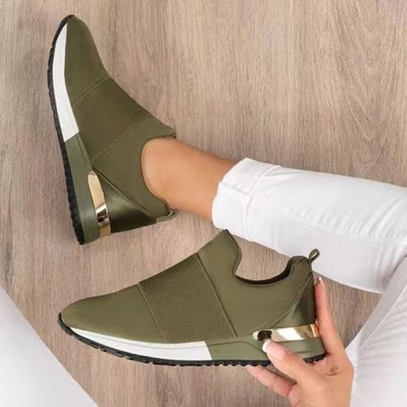 Lightweight Women's Orthopedic Sneakers with Cushioned Sole and Elegant Design for Daily Comfort