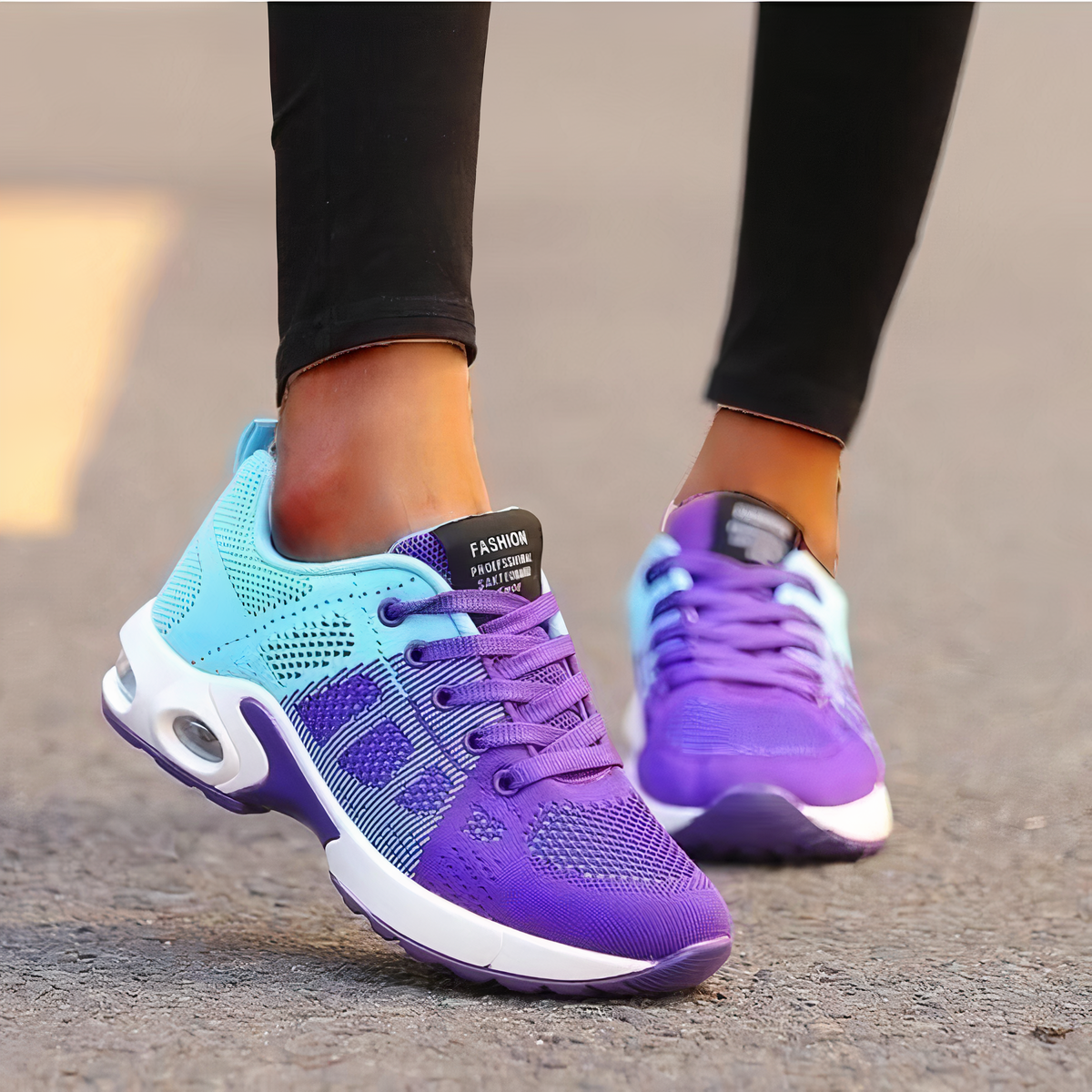 Lightweight and Breathable Orthopedic Sneakers for Women – Absorbent Insole and Optimal Comfort