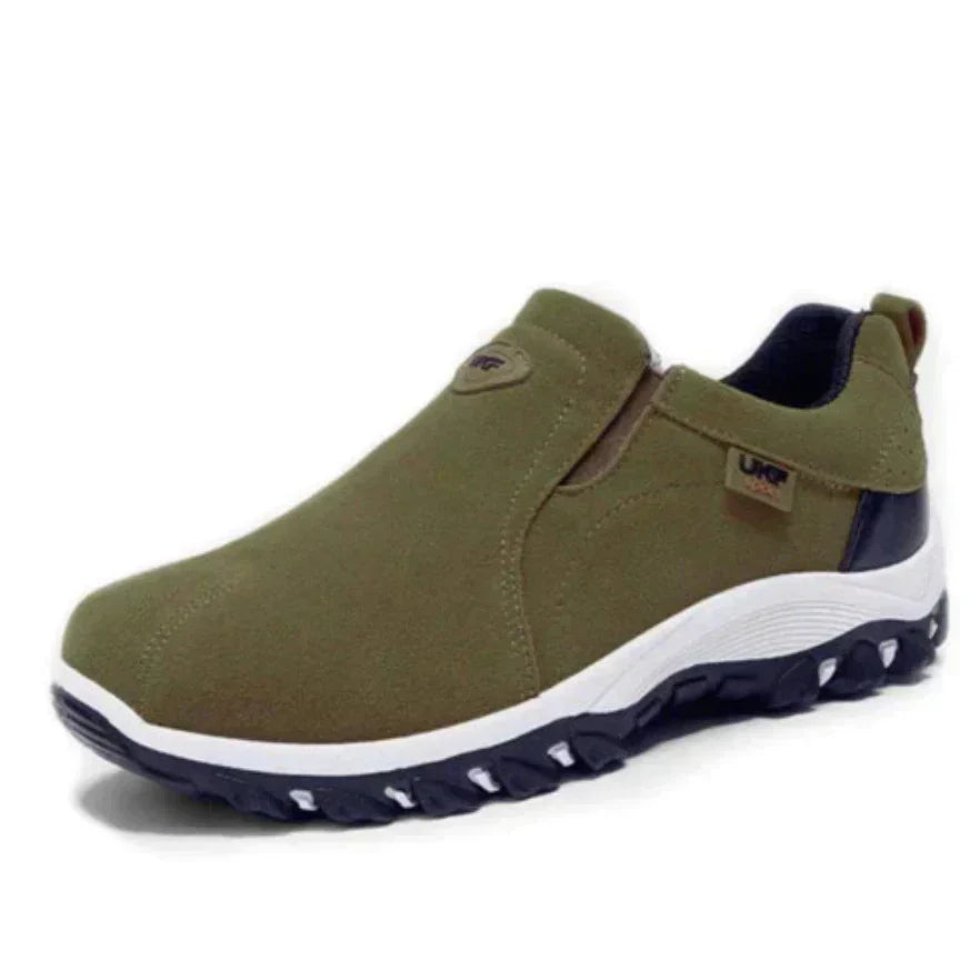 Lightweight Orthopedic Sneakers for Men with Non-Slip Sole and Memory Foam