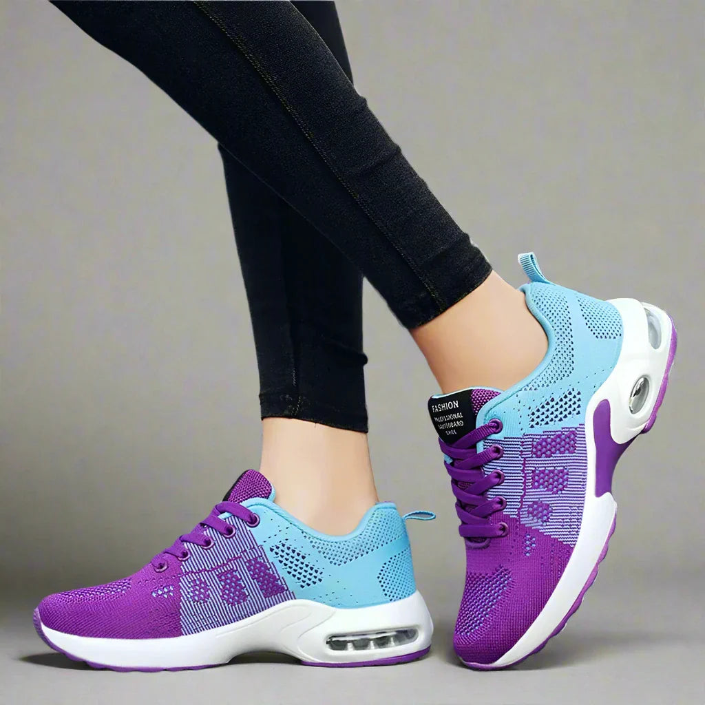 Orthopedic Sneakers with 4 cm Sole for Heel Relief and Optimal Comfort