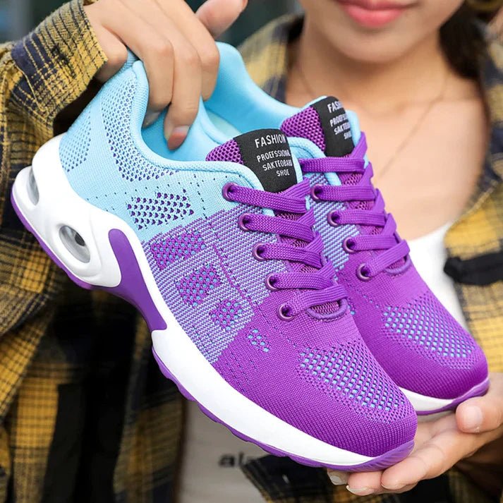 Orthopedic Sneakers with 4 cm Insole for Heel Relief and Optimal Comfort