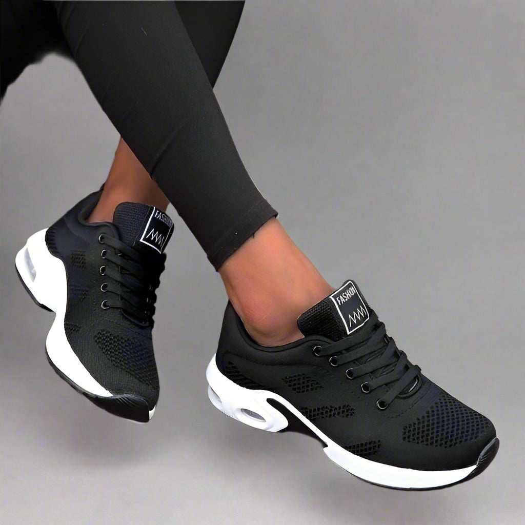 Orthopedic Sneakers with 4 cm Insole for Heel Relief and Optimal Comfort