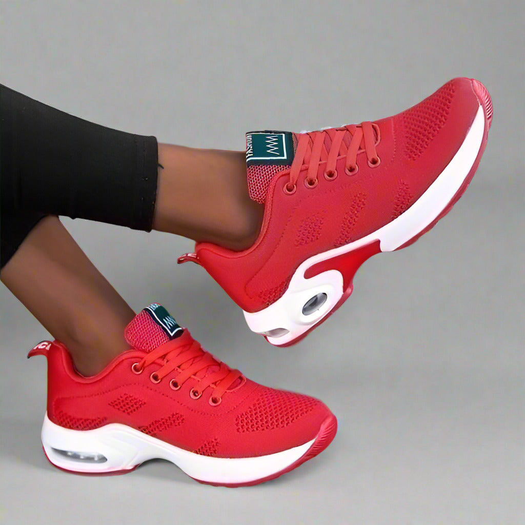 Orthopedic Sneakers with 4 cm Sole for Heel Relief and Optimal Comfort