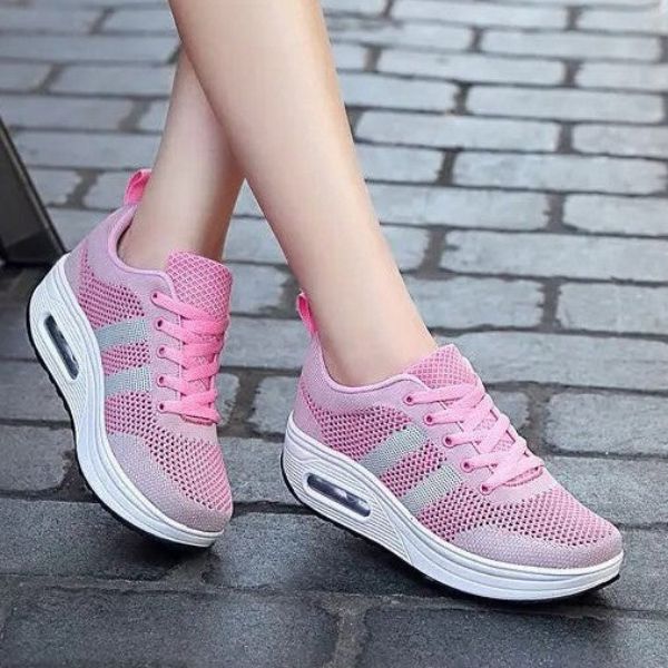 Orthopedic Sneakers for Women with Arch Support – Lightweight Mesh Shoes for Comfort and Stability