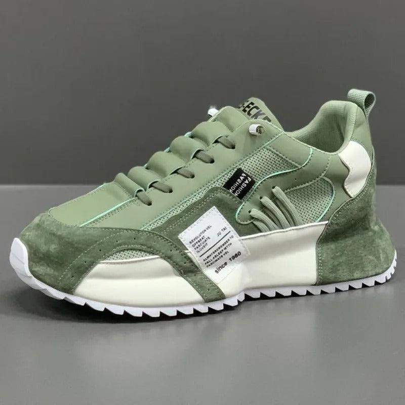 Breathable Men's Sneakers with Double Air Cushioning – Comfort and Elegance for Everyday Wear