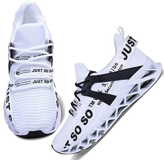 Baskets Unisexes Respirantes avec Amortissement et Design Élégant pour Marche et Jogging