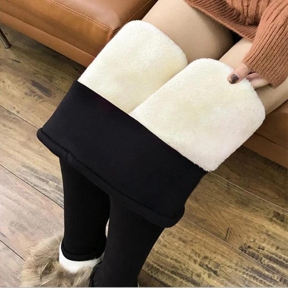 Legging Polaire Femme Chaud et Confortable – Legging de Sport Élastique pour Hiver, Coupe Ajustée, Disponible en Plusieurs Tailles