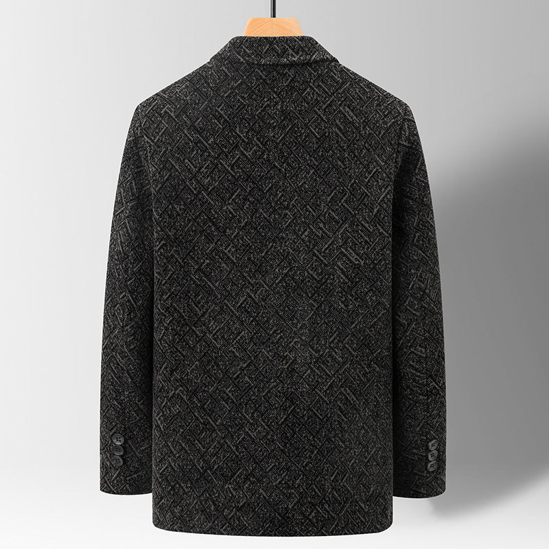 Blazer Slim for Men in Chenille – Stylish and Casual for Fall and Winter