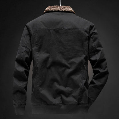 Insulating Bomber Jacket for Men with Sherpa Lining – Perfect for Winter