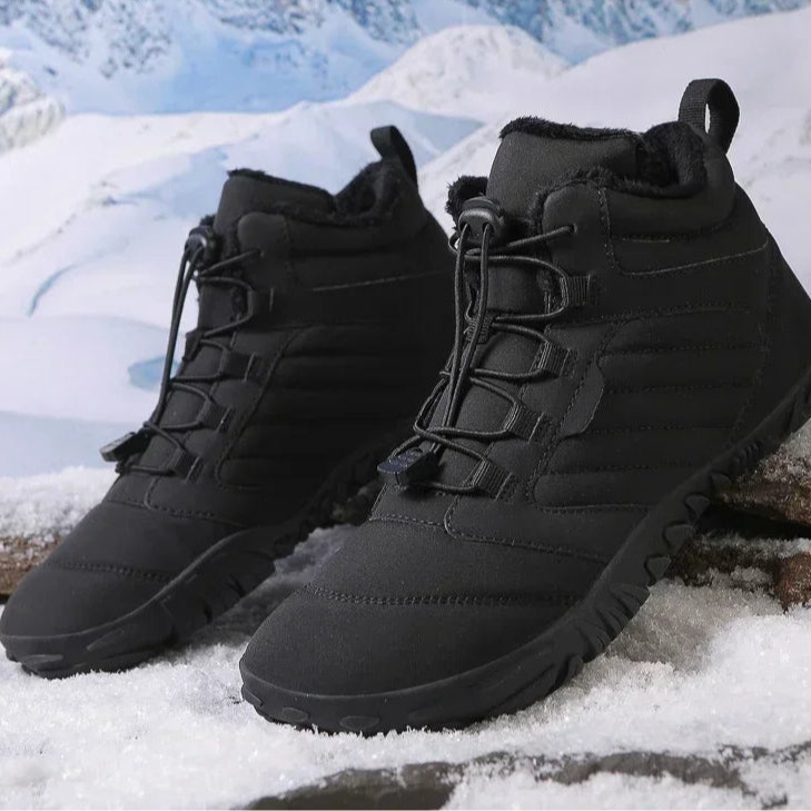 Bottes Thermiques Minimalistes à Zone des Orteils Large pour Homme et Femme – Confort Optimal pour l'Hiver
