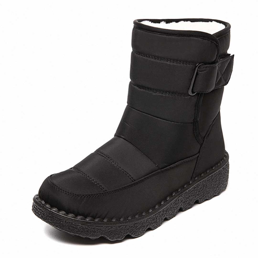 Bottes d'Hiver Isolantes Femme - Mi-Mollet, Chaudes et Confortables 4