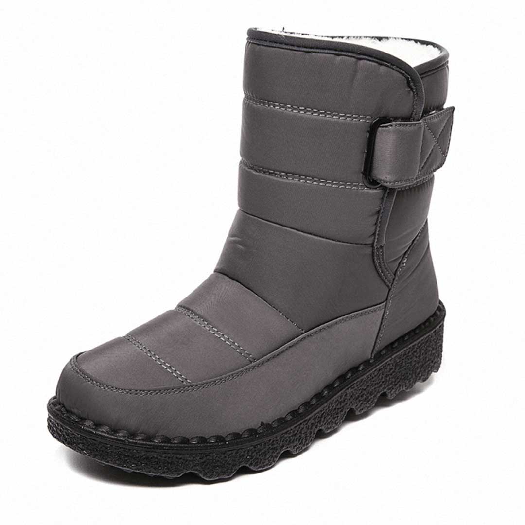 Bottes d'Hiver Isolantes Femme - Mi-Mollet, Chaudes et Confortables 6
