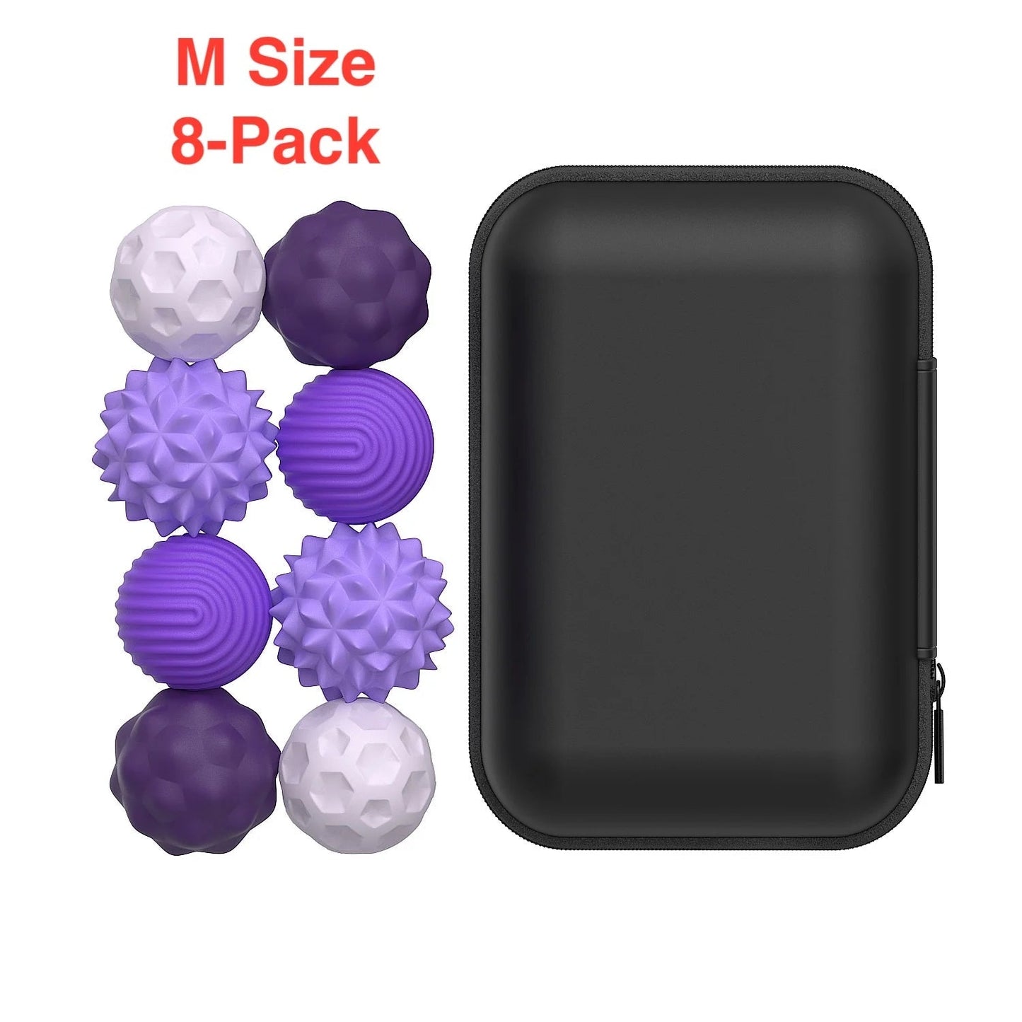 Magnetic Silicone Fidget Ball for Stress Relief and Sensory Stimulation – Compact and Textured