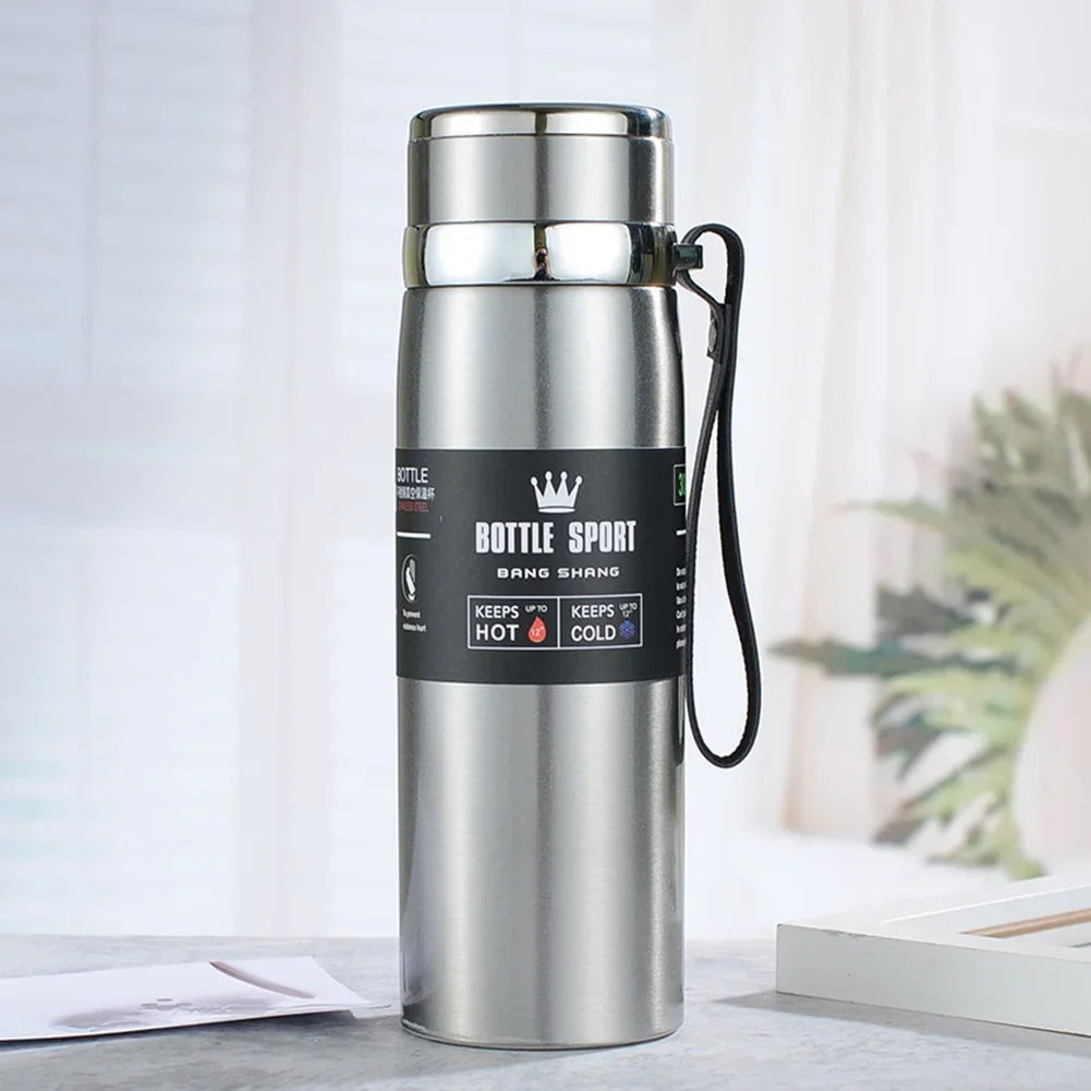 Bouteille Isotherme en Acier Inoxydable 1000ml – Idéale pour le Bureau