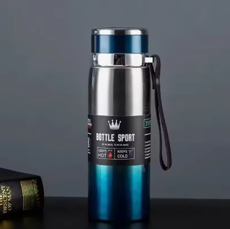 Bouteille Isotherme en Acier Inoxydable 1000ml – Idéale pour le Bureau