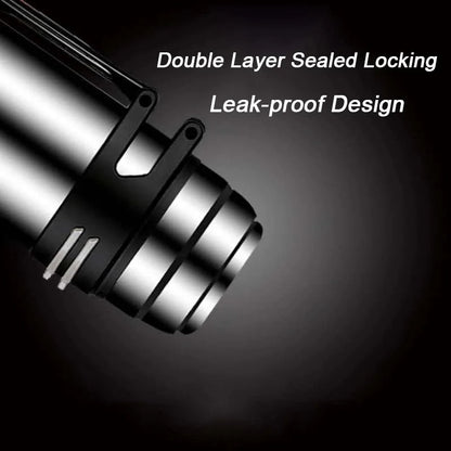 Stainless Steel Insulated Thermos Bottle 1200ml with Adjustable Strap