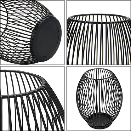 Bramble Lantern Candle Holder | Vintage Wrought Iron Design