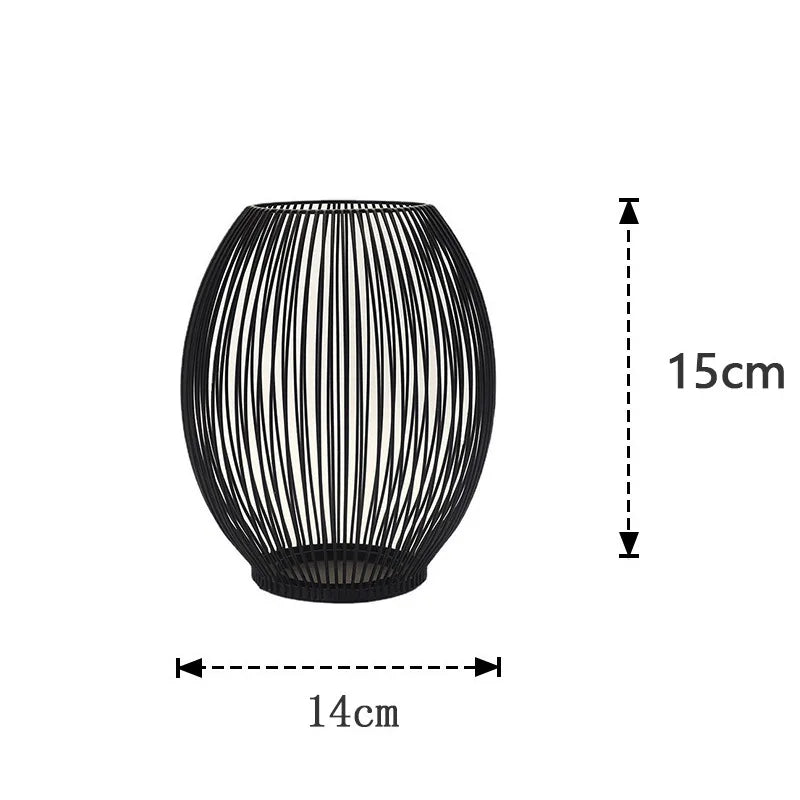 Bramble Lantern Candle Holder | Vintage Wrought Iron Design