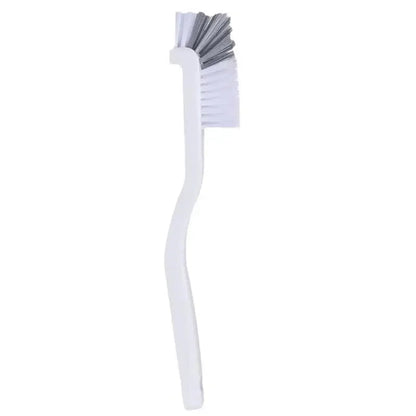 Brosse d'évier à long manche et angle pour un nettoyage efficace des tasses – poils en nylon et manche flexible