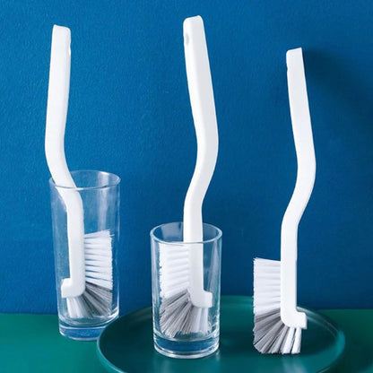 Long Handle Sink Brush with Angled Design for Effective Cup Cleaning