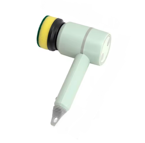 Brosse de Nettoyage Électrique Sans Fil Rechargeable USB – Outil Professionnel 3 Vitesses pour Cuisine et Salle de Bain