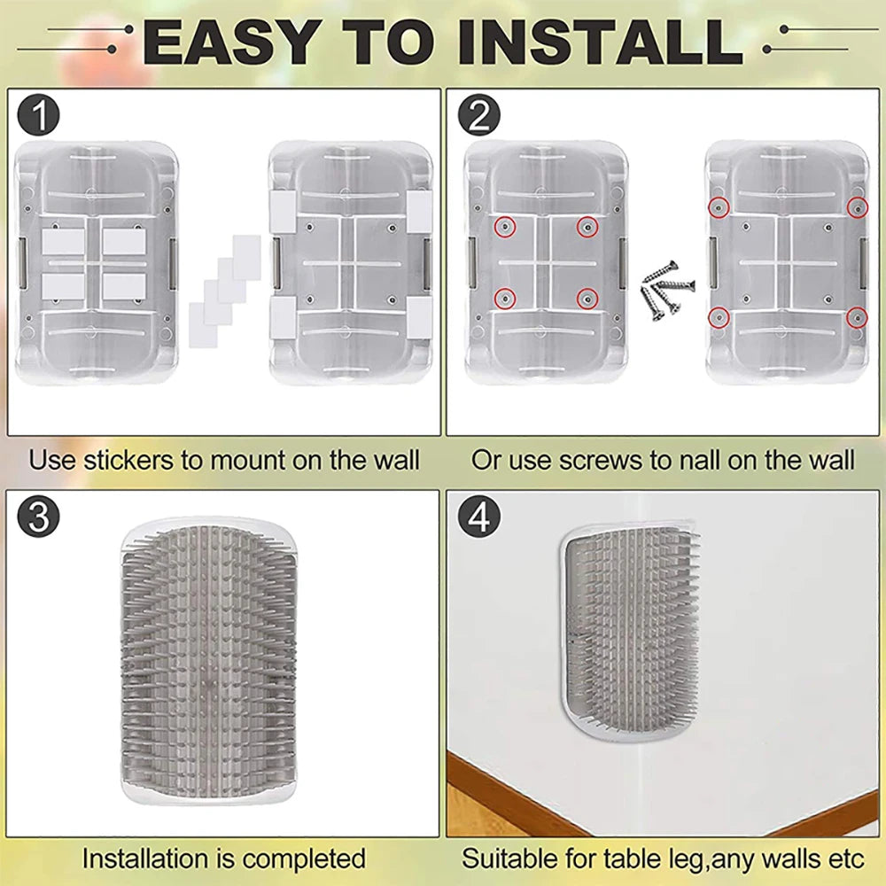 Grooming brush and massager for pets – Effective epilator in 8 colors