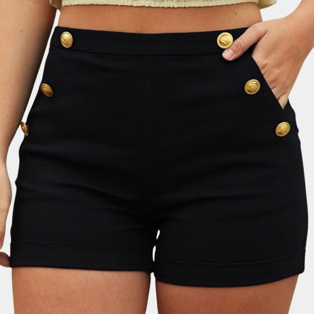 Pantalon Femme Taille Haute Chic en Tissu Léger – Élégance en Noir et Bleu pour un Confort Optimal