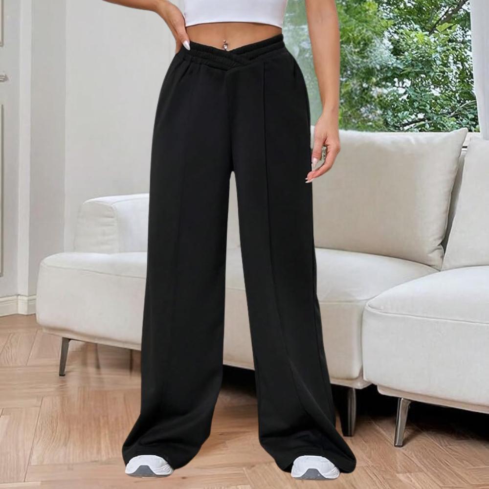 Pantalon Fluide Femme Décontracté en Tissu Doux – Confort et Élégance au Quotidien, Disponible en Plusieurs Tailles et Couleurs