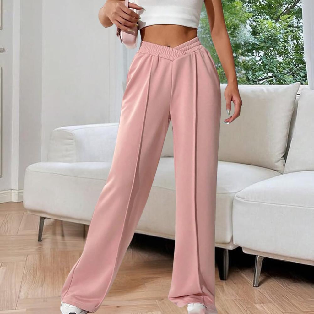 Pantalon Fluide Femme Décontracté en Tissu Doux – Confort et Élégance au Quotidien, Disponible en Plusieurs Tailles et Couleurs