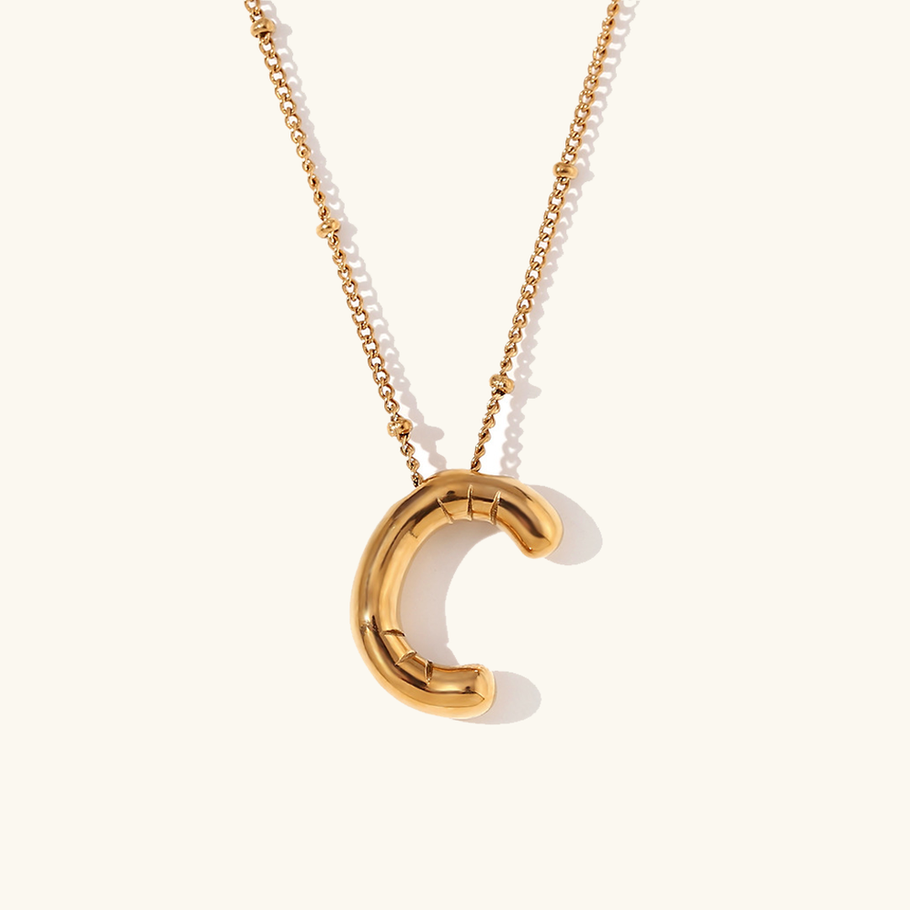 Variant image for Collier Femme Personnalisé Or 18K Taille Unique Acier Inoxydable-3