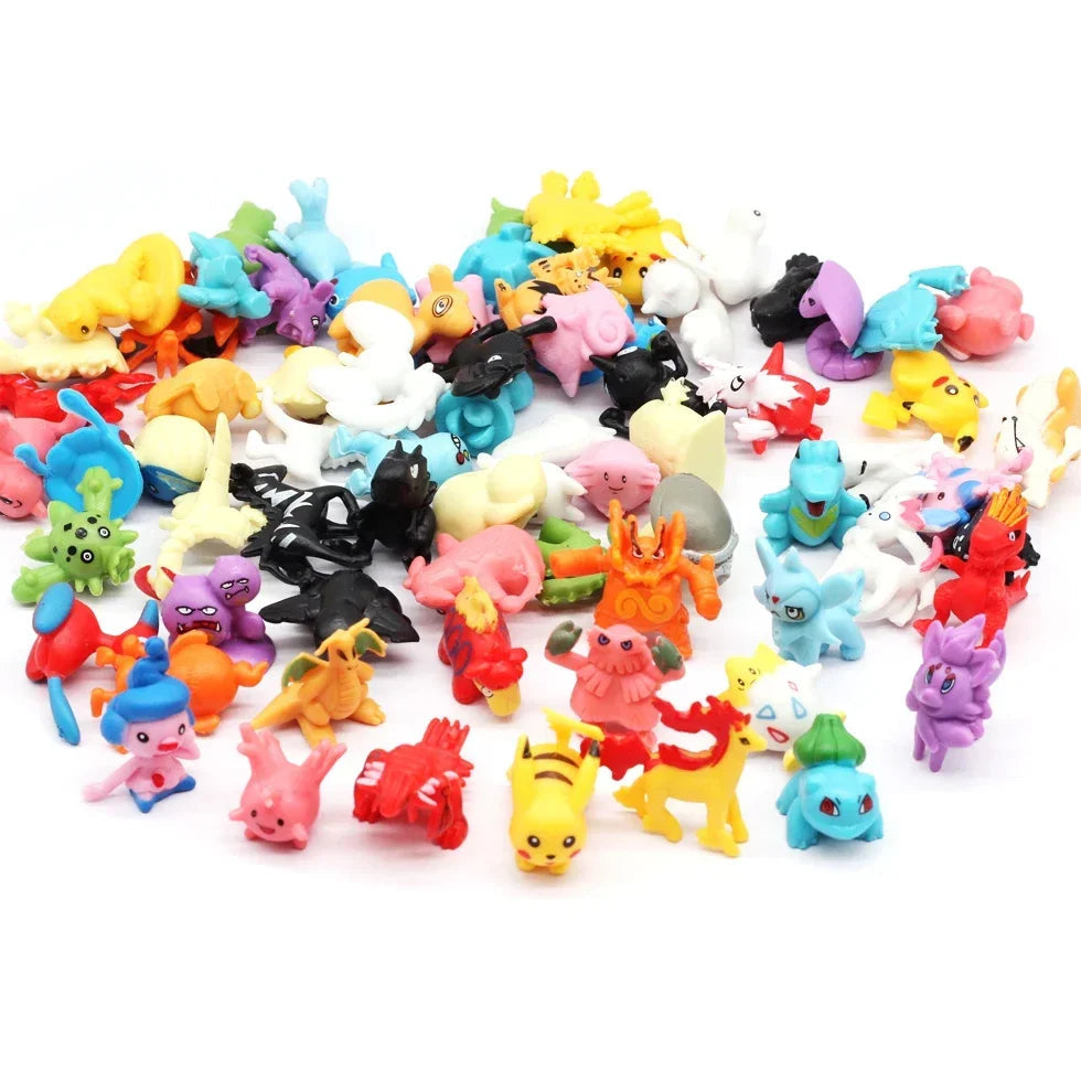 Calendrier de l'Avent Kawaii avec 24 Figurines Anime PVC Pikachu pour Enfants – Compte à Rebours Festif et Mignon