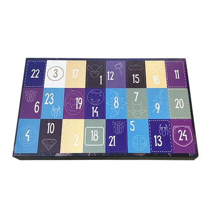 Marvel Advent Calendar with 24 PVC Figurines for Children - Festive and Collectible Christmas Gift